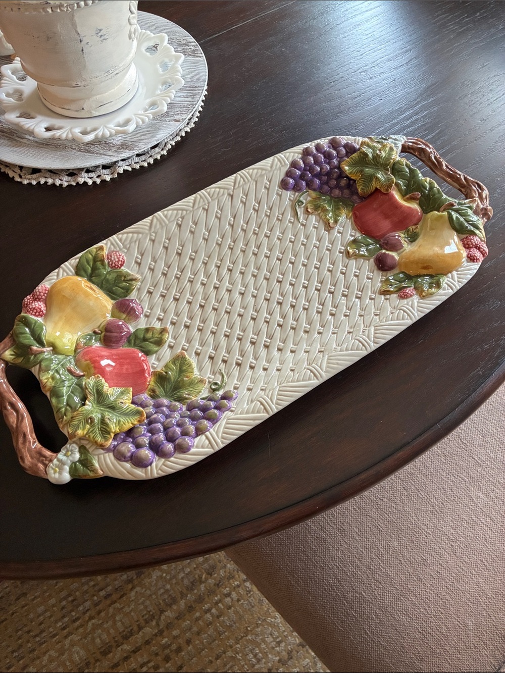 “Style Eyes” Platter by Baum Brothers
